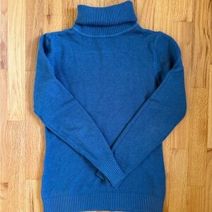 Teal Turtleneck Sweater